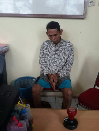 Cabuli Anak Dibawah Umur, Misbah Ditangkap Tanpa Perlawanan